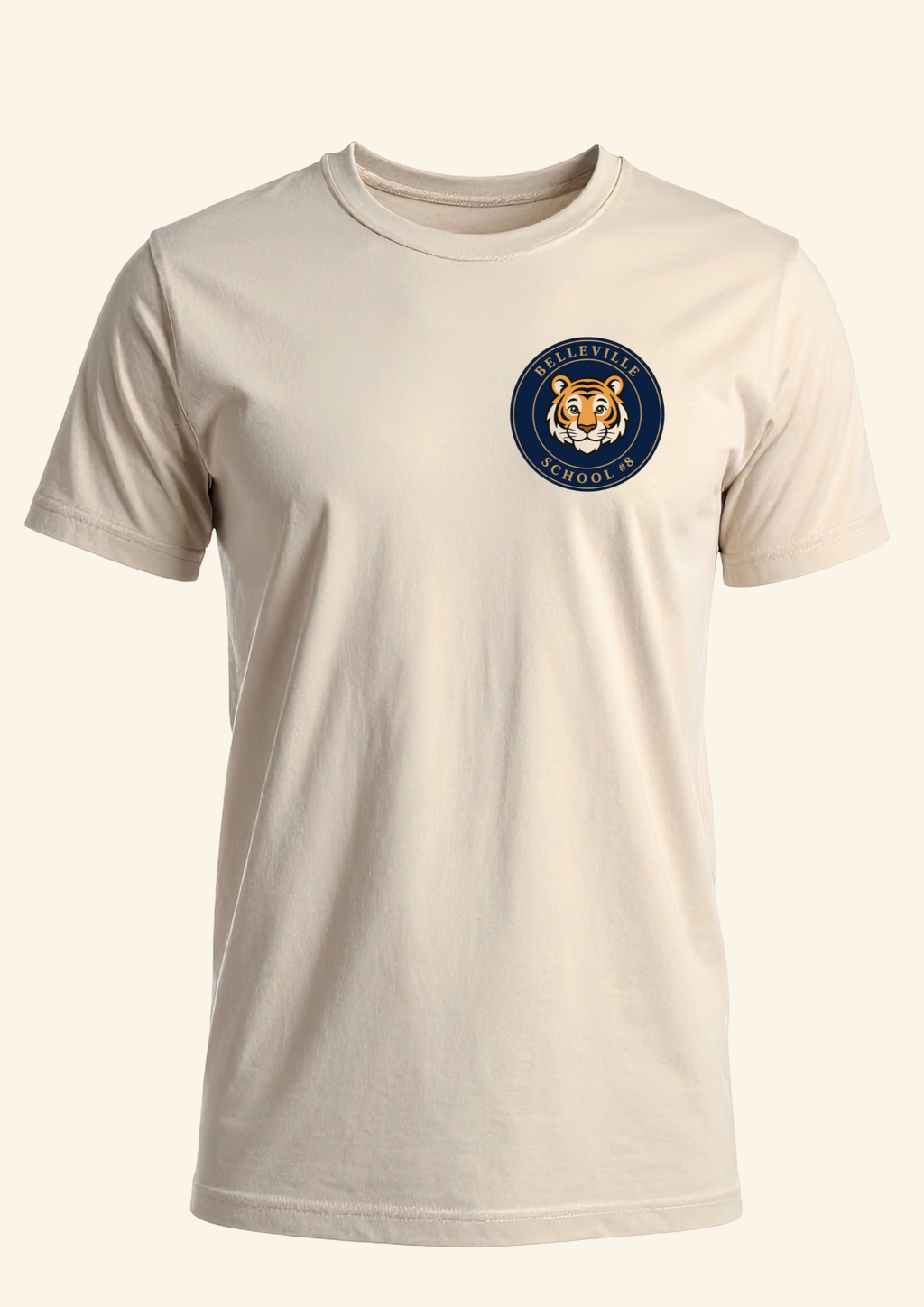Belleville Spirit Wear - Tiger Crew Shirt