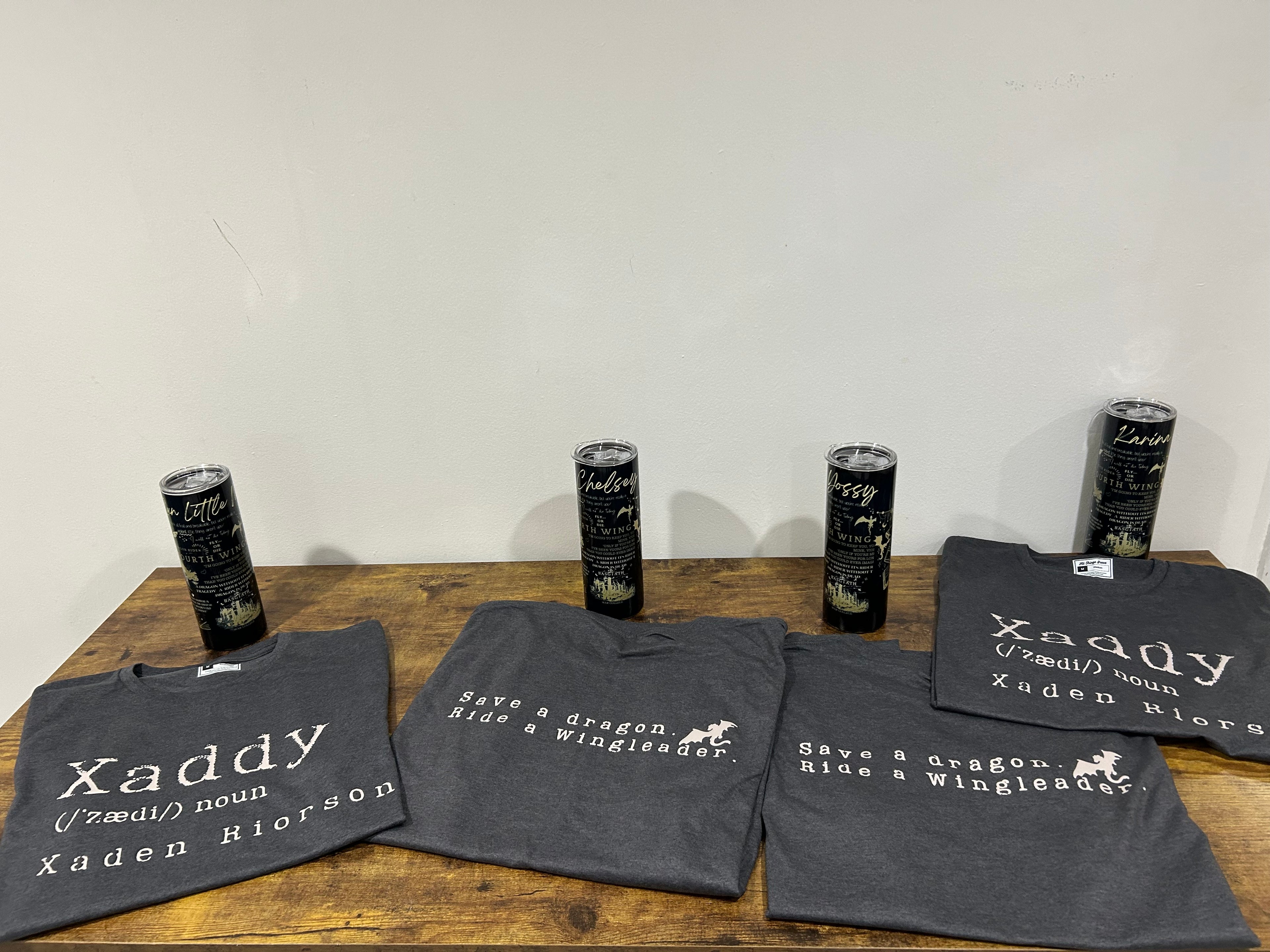 Fourth Wing Combo of Shirt and Tumbler