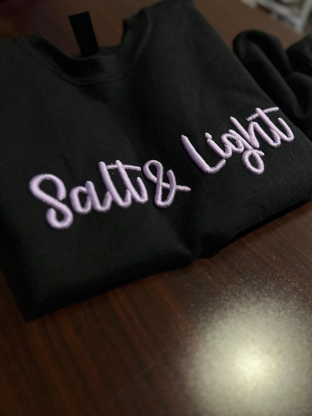 Salt and Light 3D Puff Kids Sweater