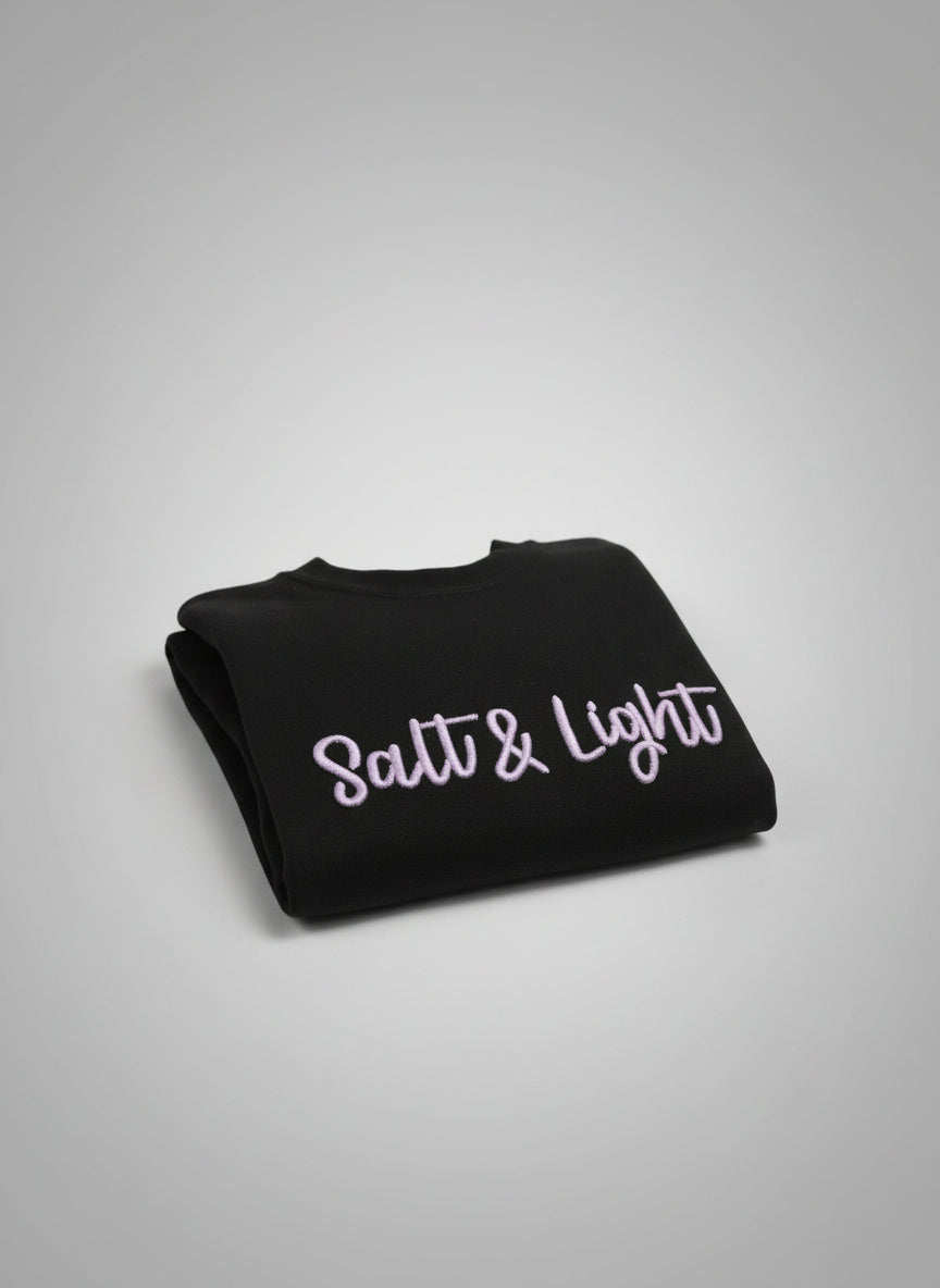 Salt and Light 3D Puff Kids Sweater