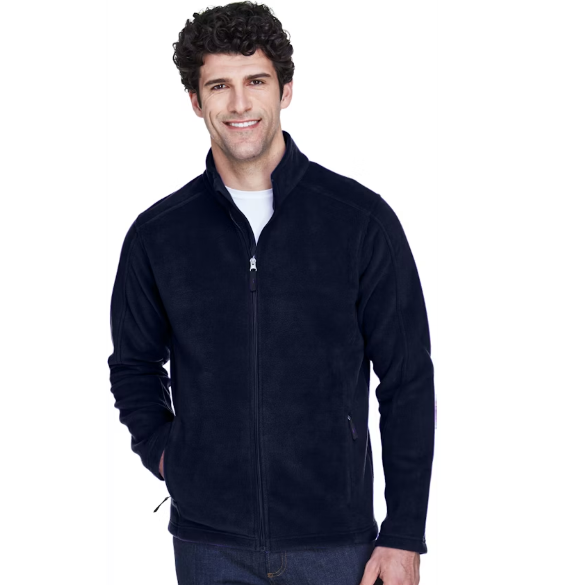 Embroidered Fleece Jacket