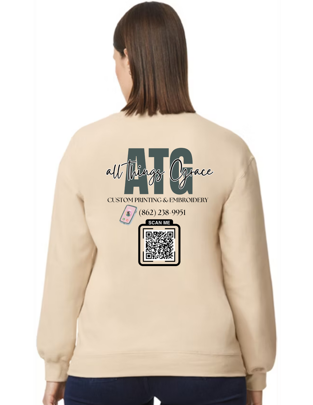 Custom Business Crewneck