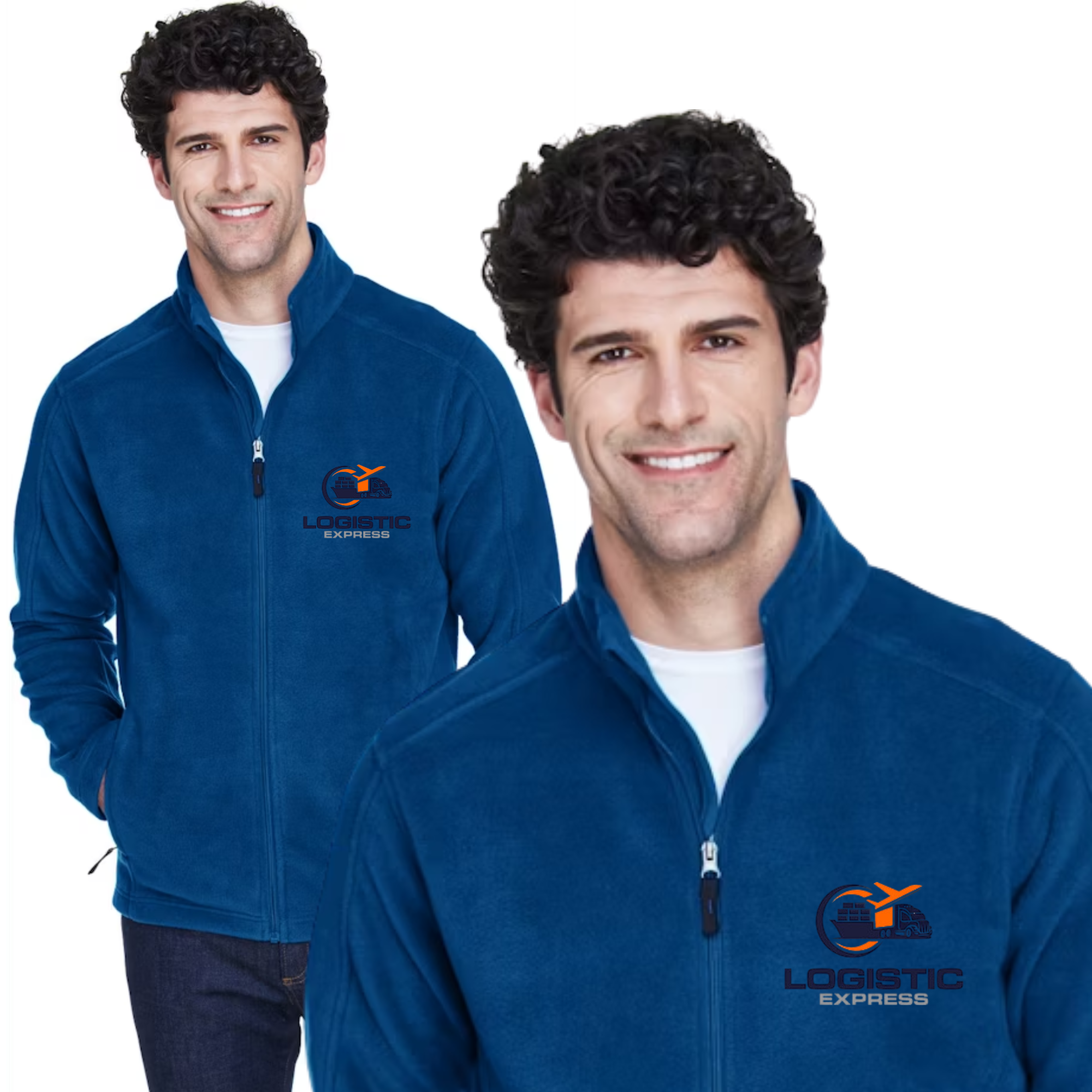 Embroidered Fleece Jacket