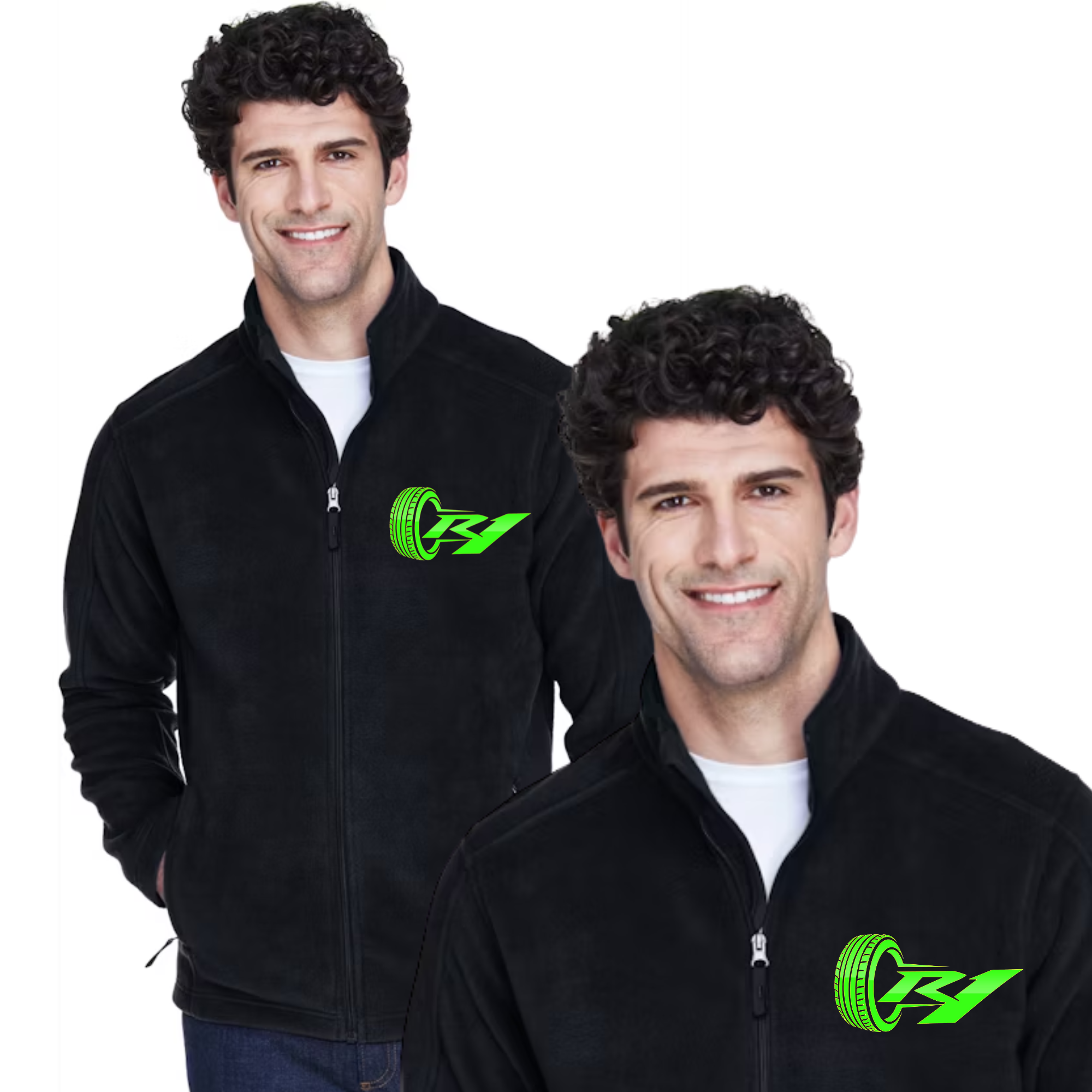 Embroidered Fleece Jacket