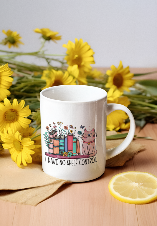 I don't have shelf control mug - Bookish mug