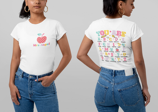 Teachers ABC Affirmation Shirt