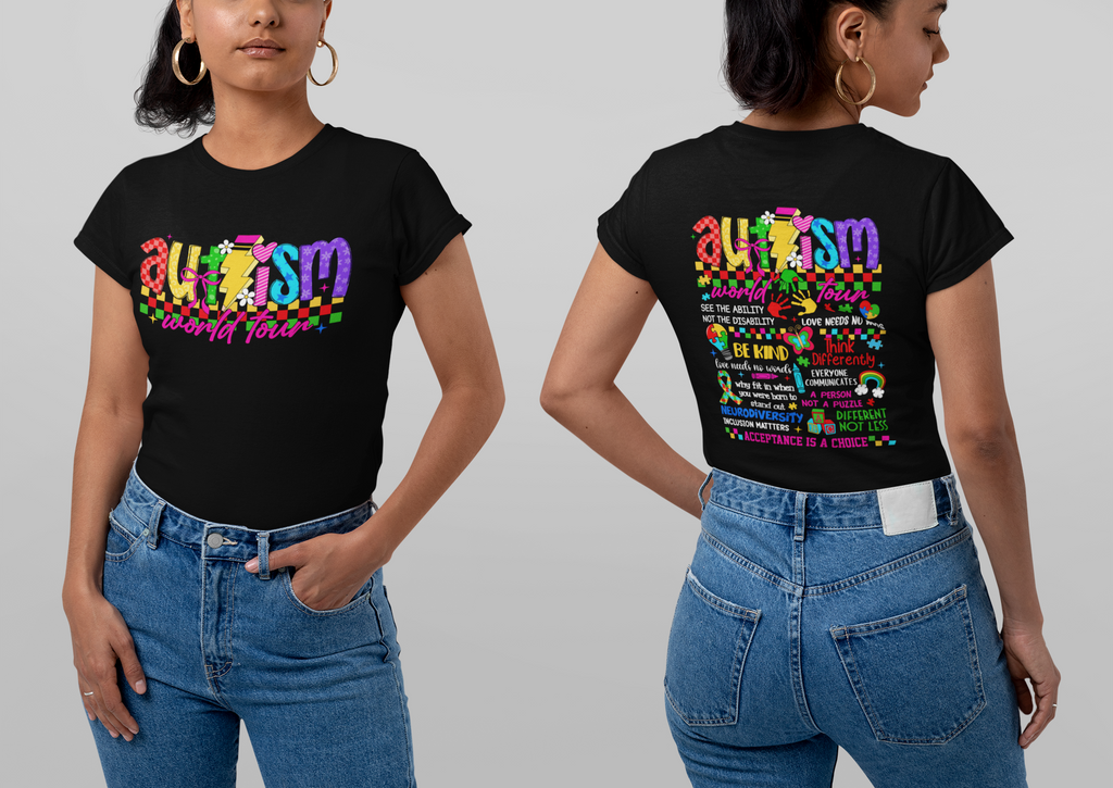 Short Sleeve Autism Awareness Shirt