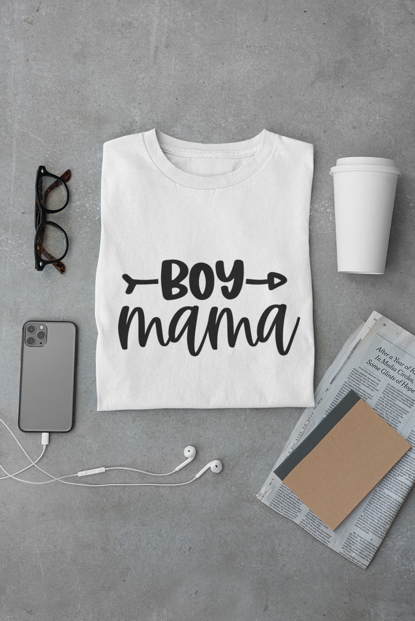 Boy Mama Short Sleeve Shirt