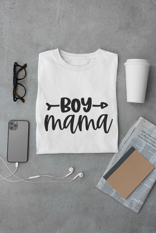 Boy Mama Short Sleeve Shirt