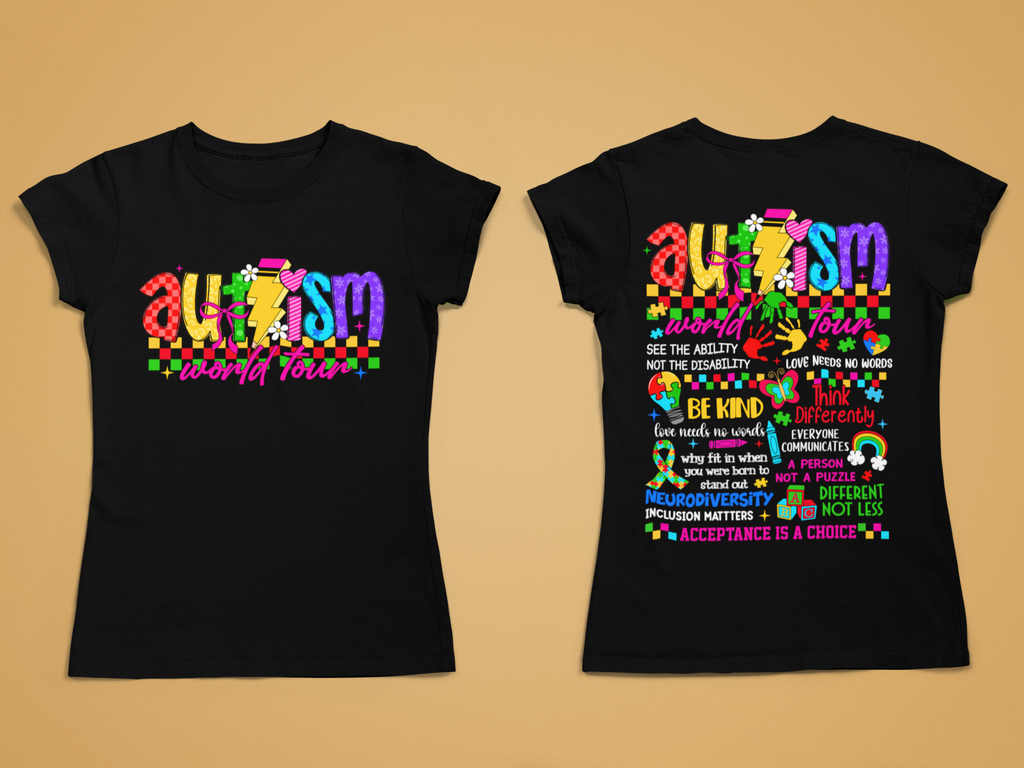 Short Sleeve Autism Awareness Shirt