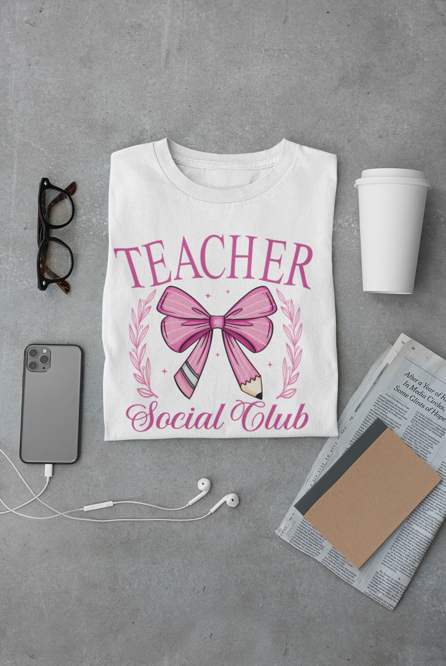 Coquette Teacher Pink Bow Shirt, Teacher Shirt, Back to School Shirt, Gift for Teacher, Teacher appreciation Shirt and gift