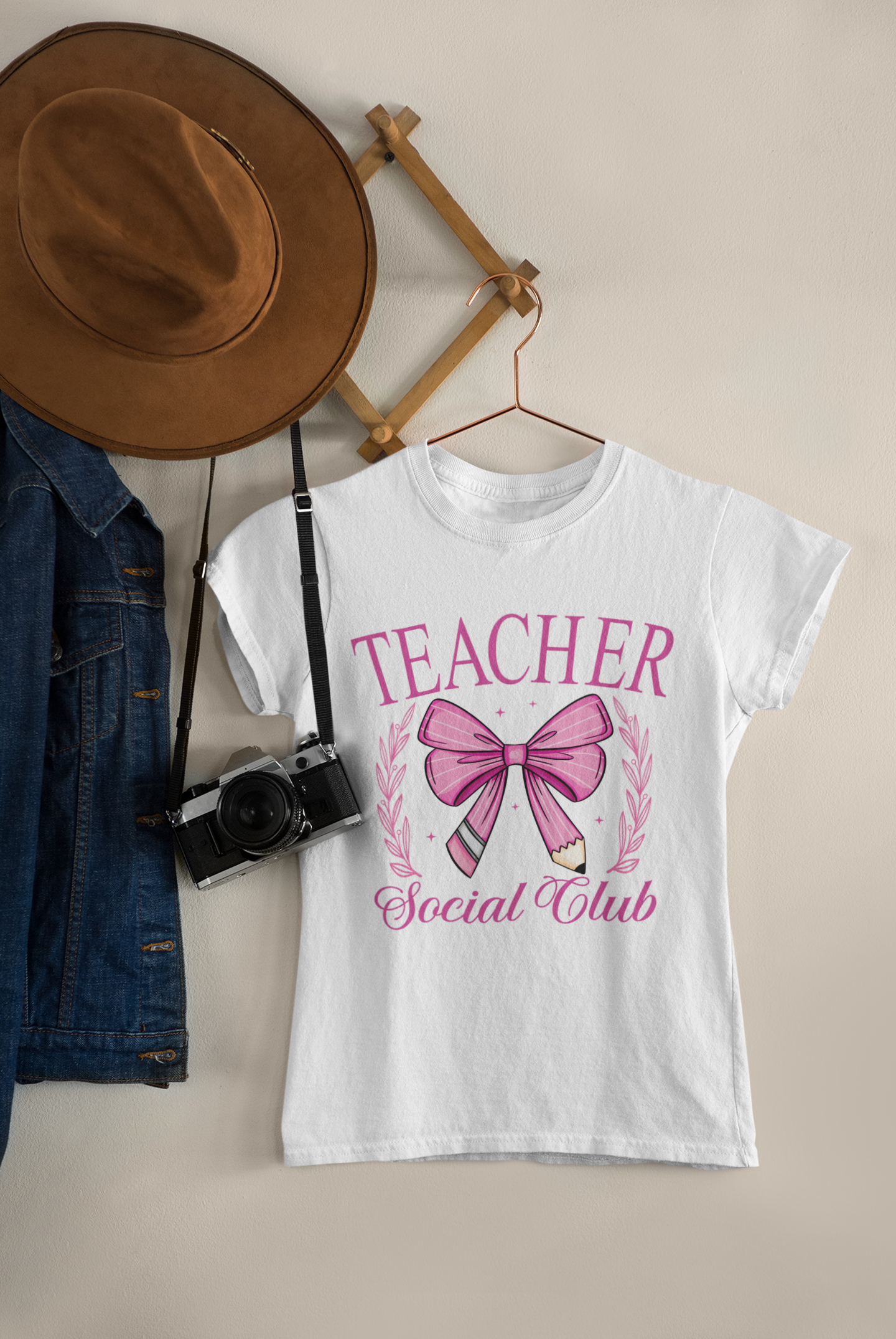 Coquette Teacher Pink Bow Shirt, Teacher Shirt, Back to School Shirt, Gift for Teacher, Teacher appreciation Shirt and gift