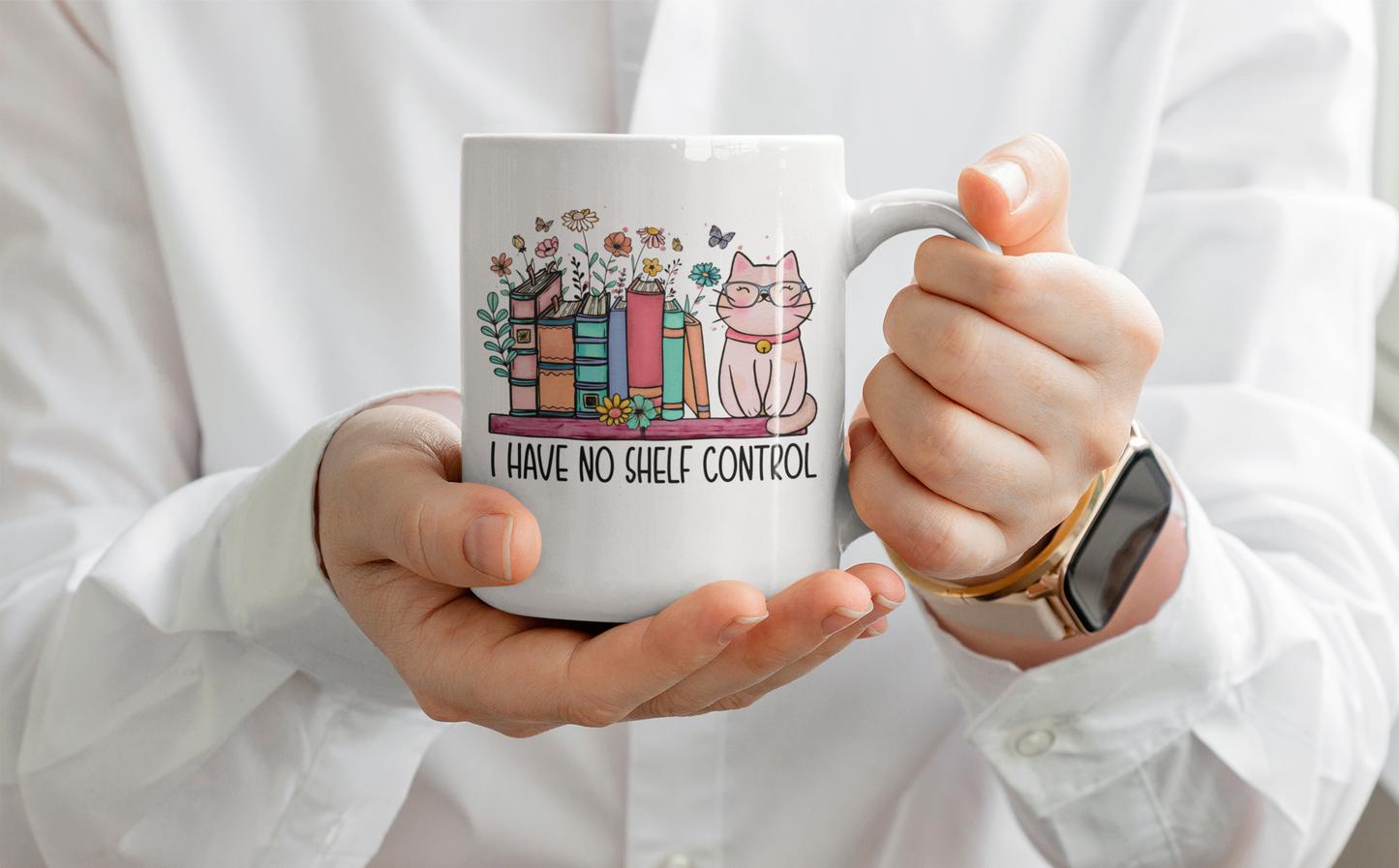 I don't have shelf control mug - Bookish mug