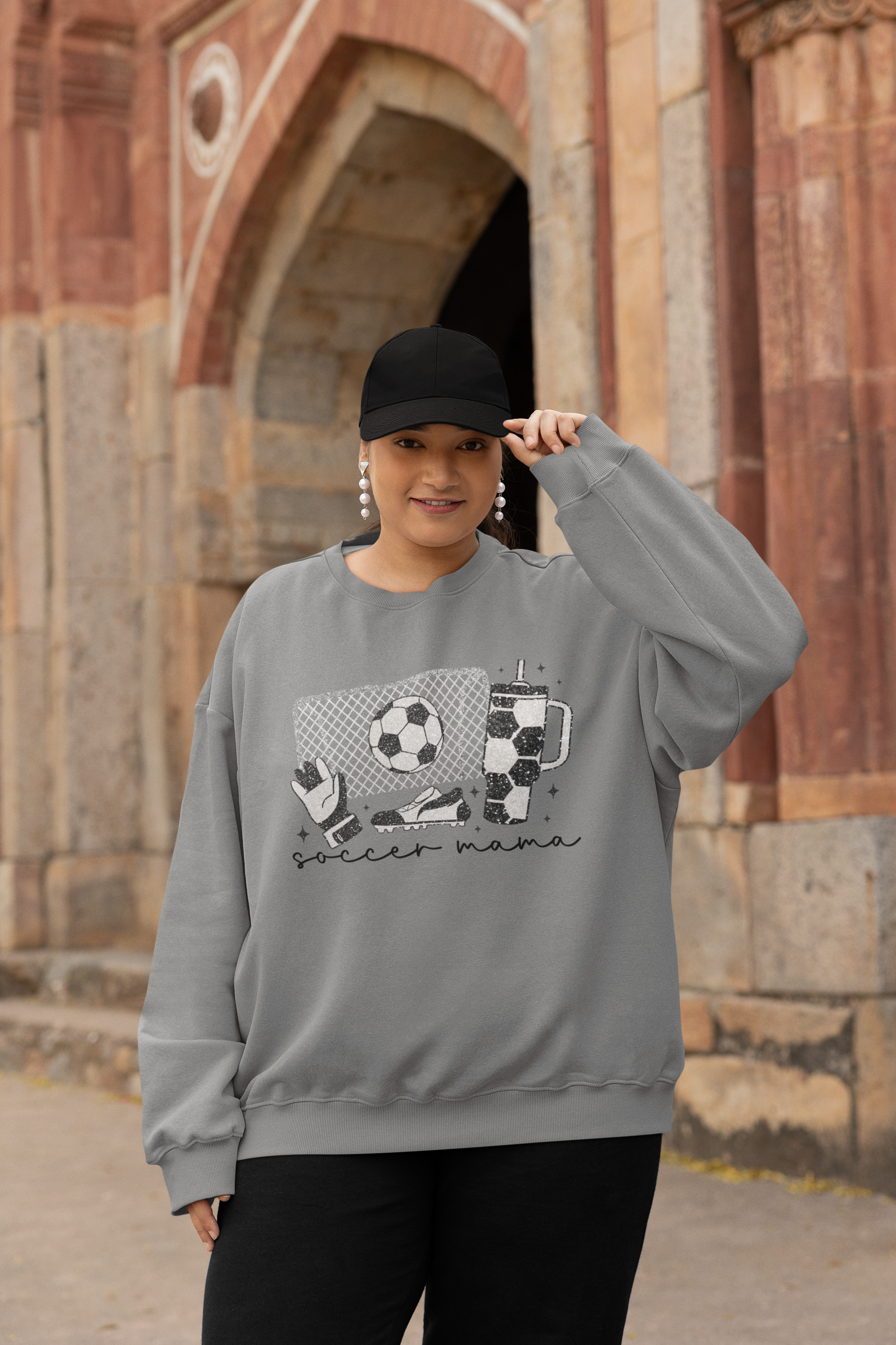 Retro Soccer Mom Crewneck