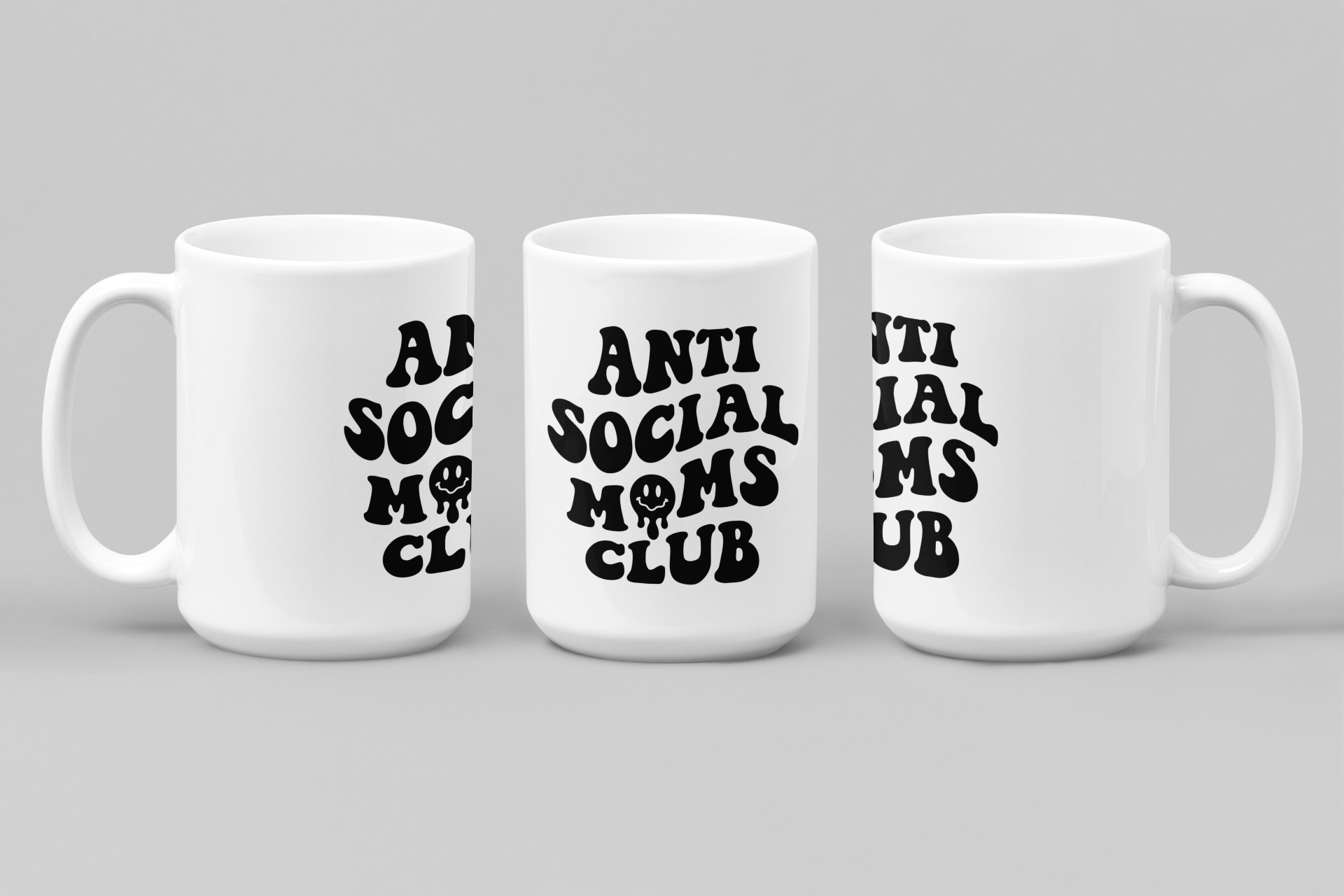 Anti Social Moms Club Mug