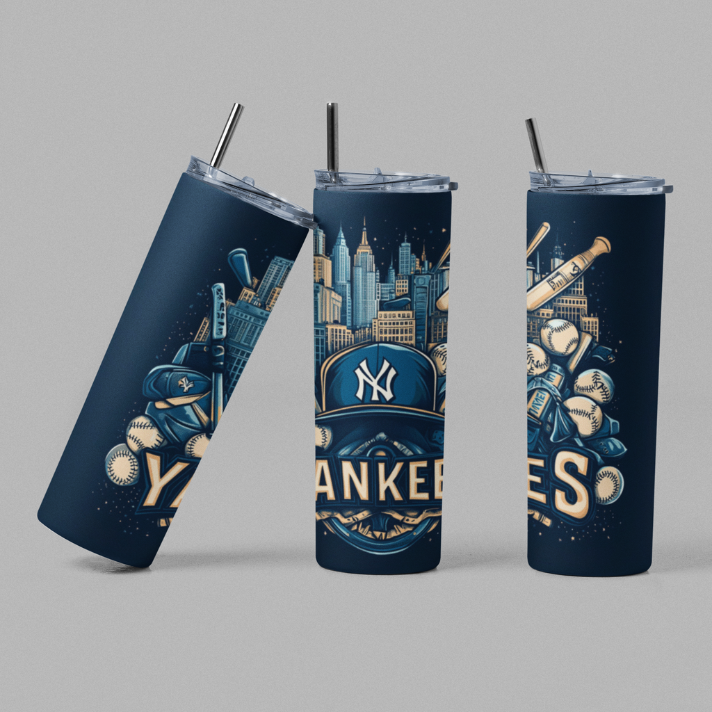 MLB Yankees Skinny Tumbler