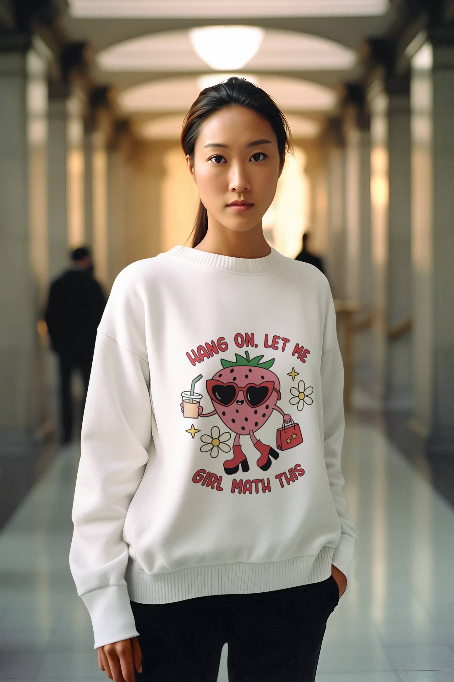 Girl Math Crewneck