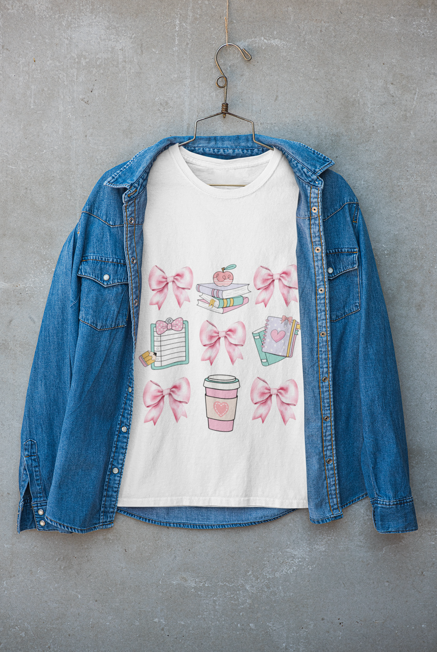 Coquette School Shirt, Back To School Shirt,Teacher Coquette Pink Bow Shirt, First Day of School, Elementary School Shirt, Cute Teacher Gift